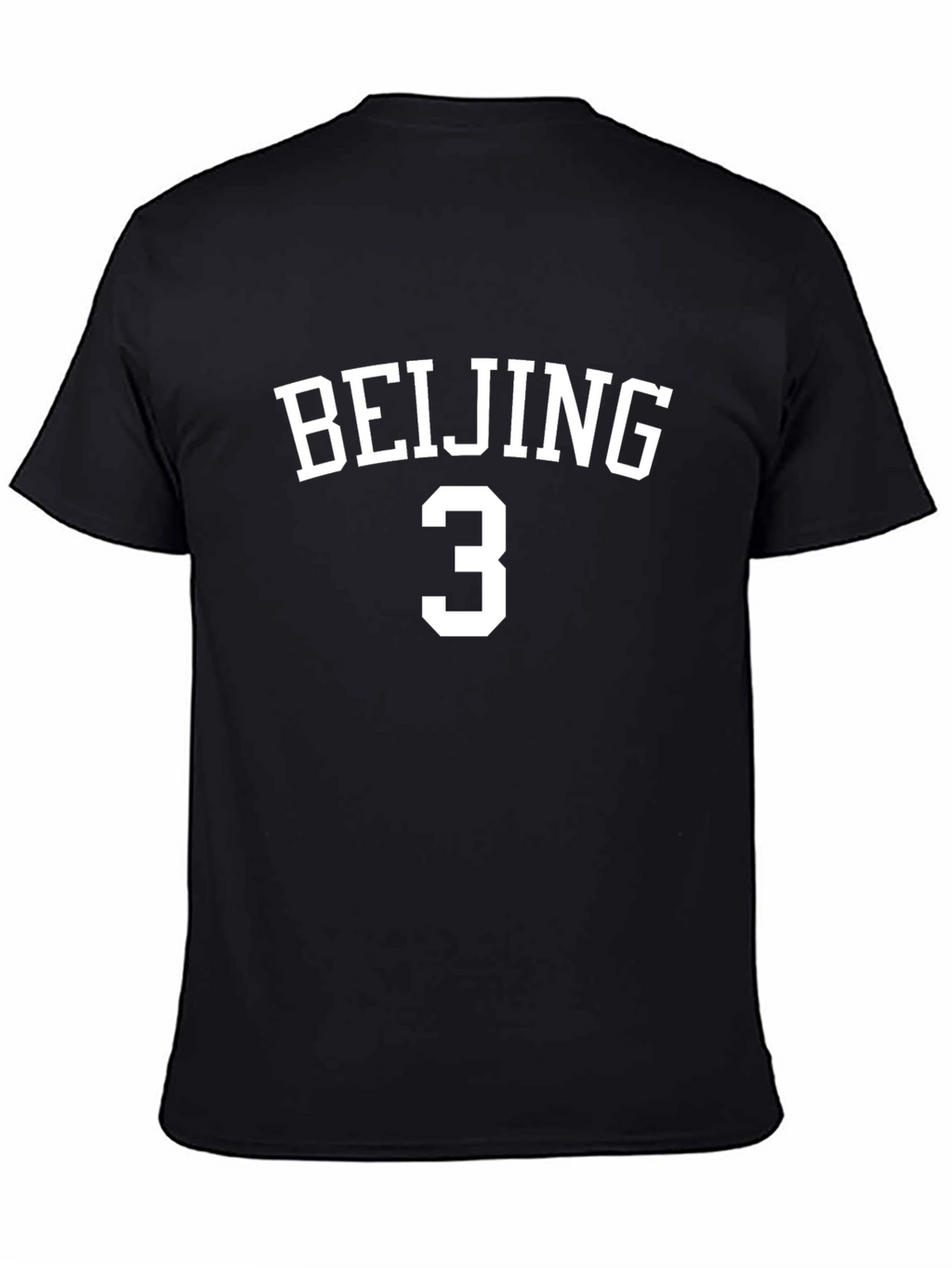 Beijing 3 Black Graphic T-Shirt
