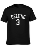 Beijing 3 Black Graphic T-Shirt