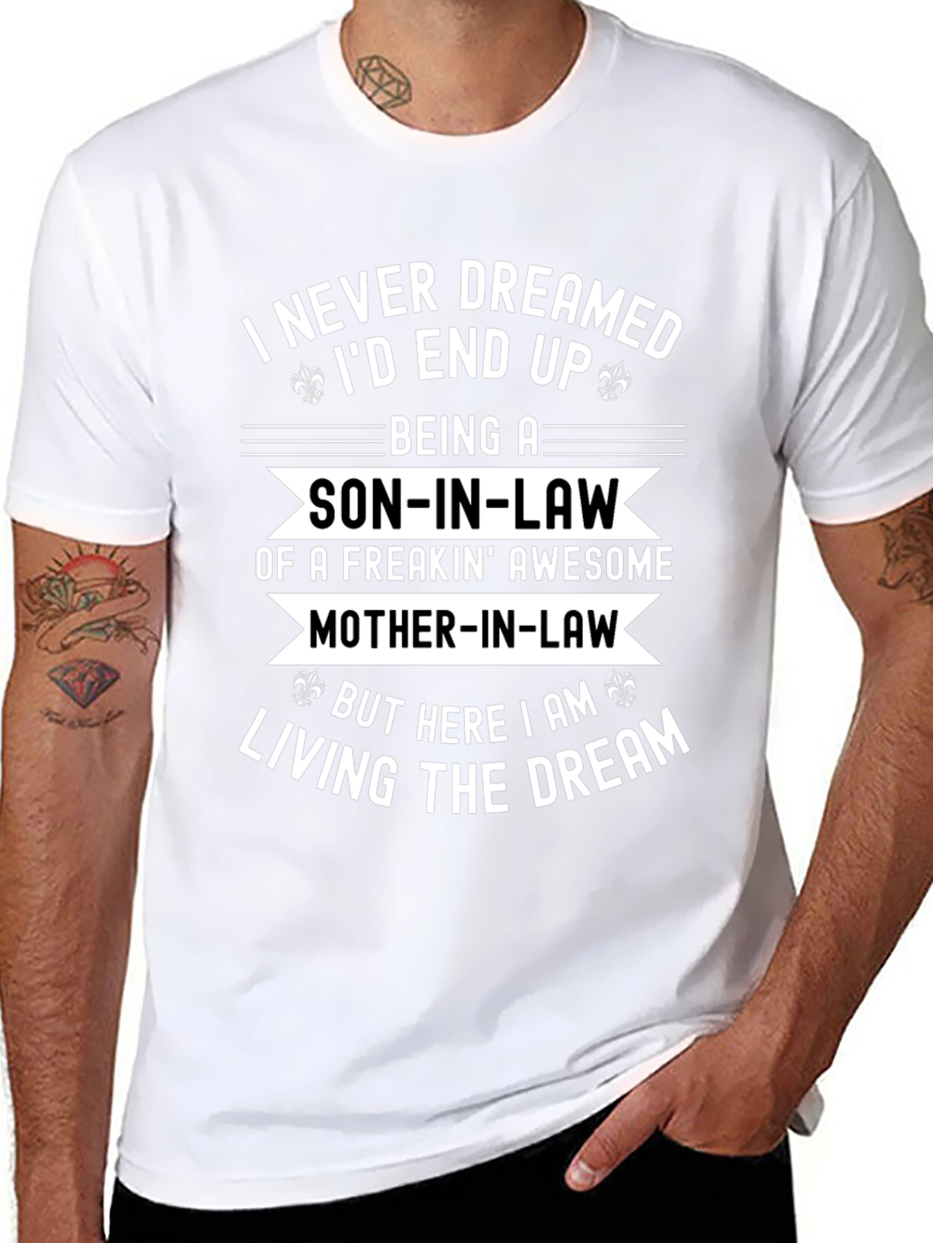 Awesome Son-In-Law Graphic T-Shirt