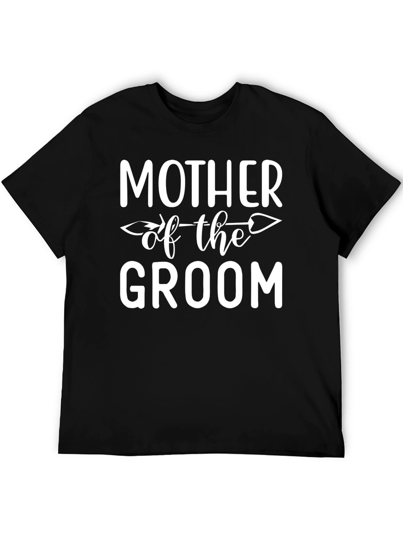 Mother of the Groom Graphic Tee - Black
