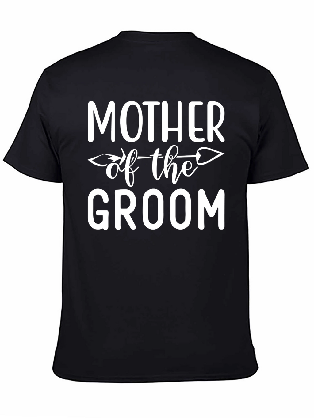 Mother of the Groom Graphic Tee - Black