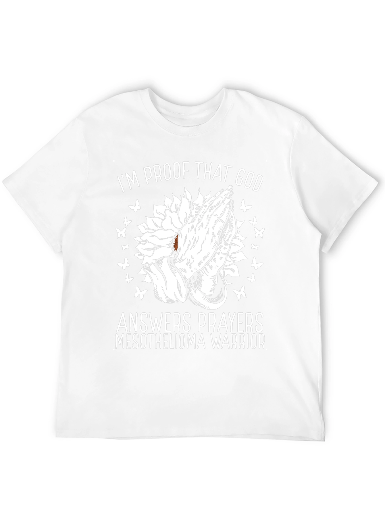 Im Proof God Answers Prayers Warrior T-Shirt
