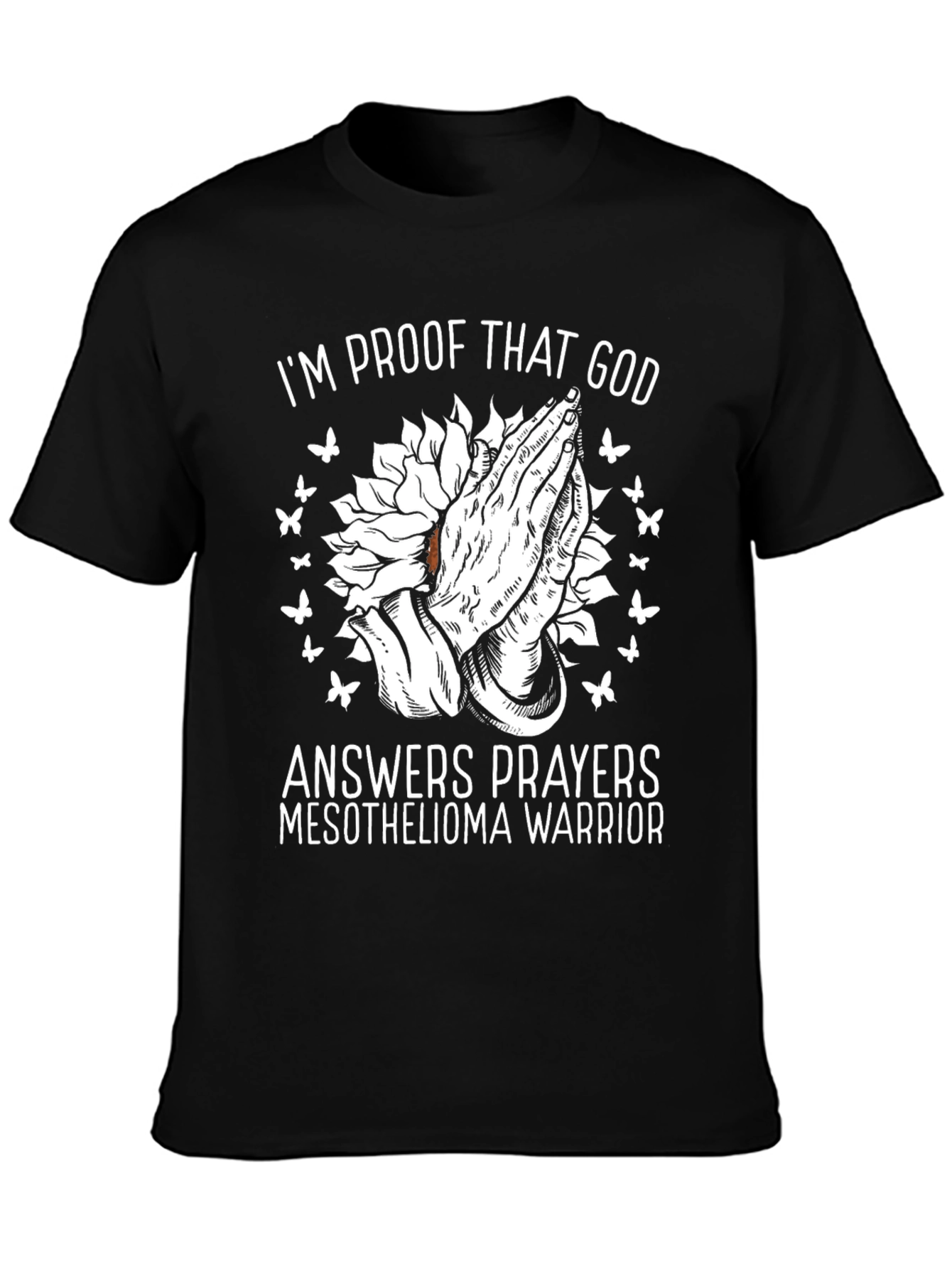 Im Proof God Answers Prayers Warrior T-Shirt