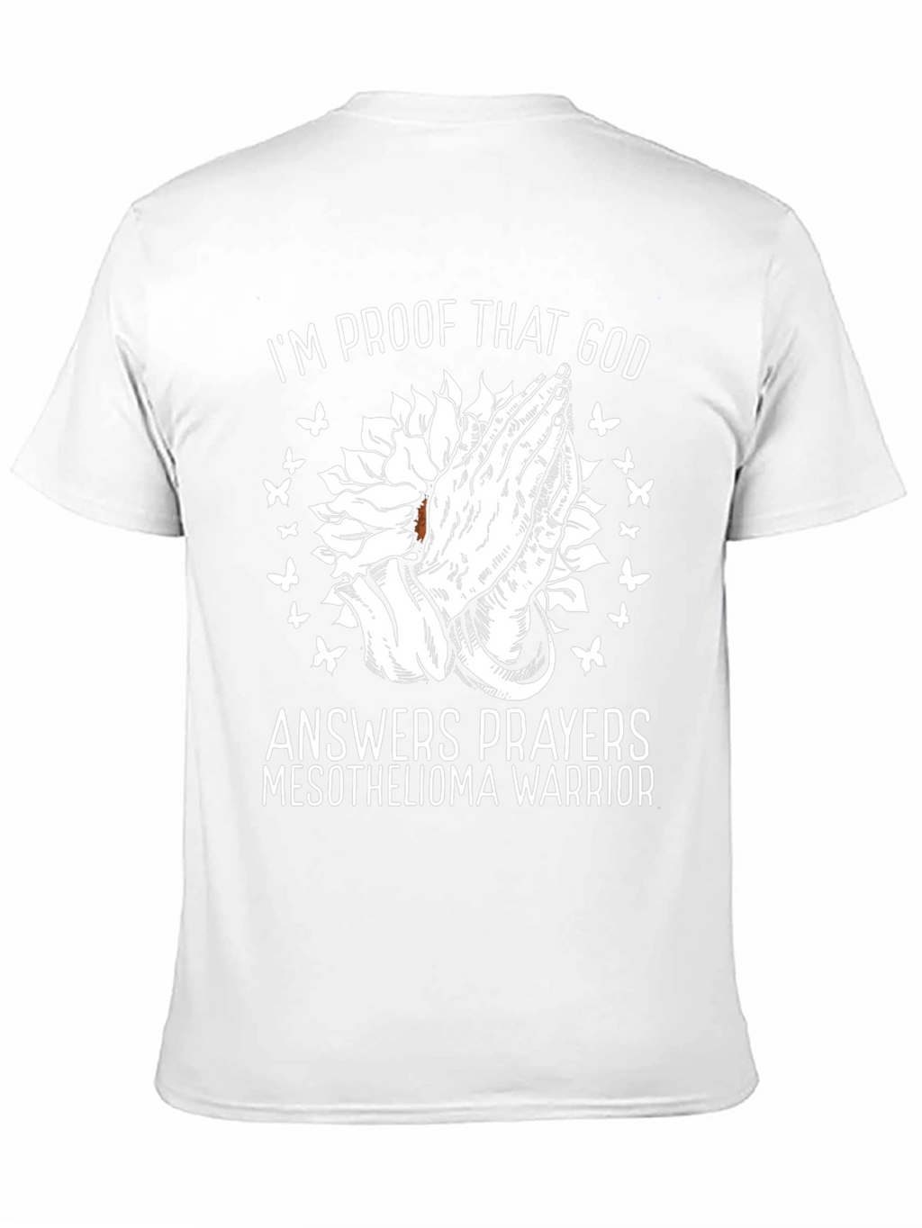 Im Proof God Answers Prayers Warrior T-Shirt
