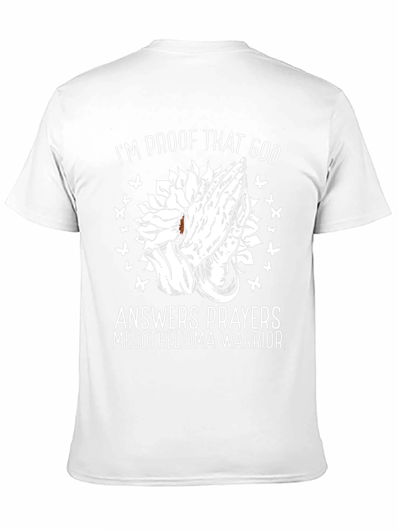 Im Proof God Answers Prayers Warrior T-Shirt
