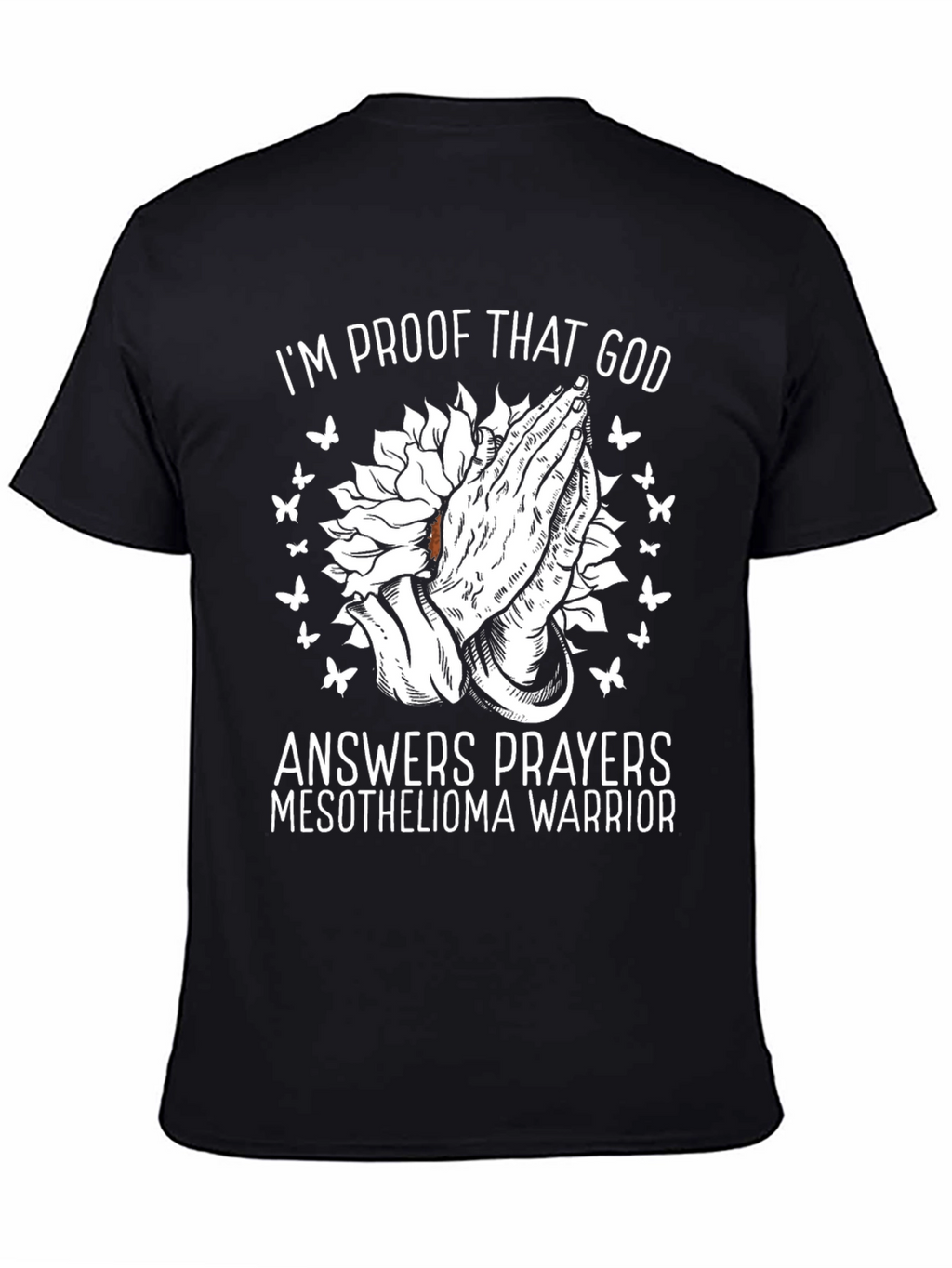 Im Proof God Answers Prayers Warrior T-Shirt