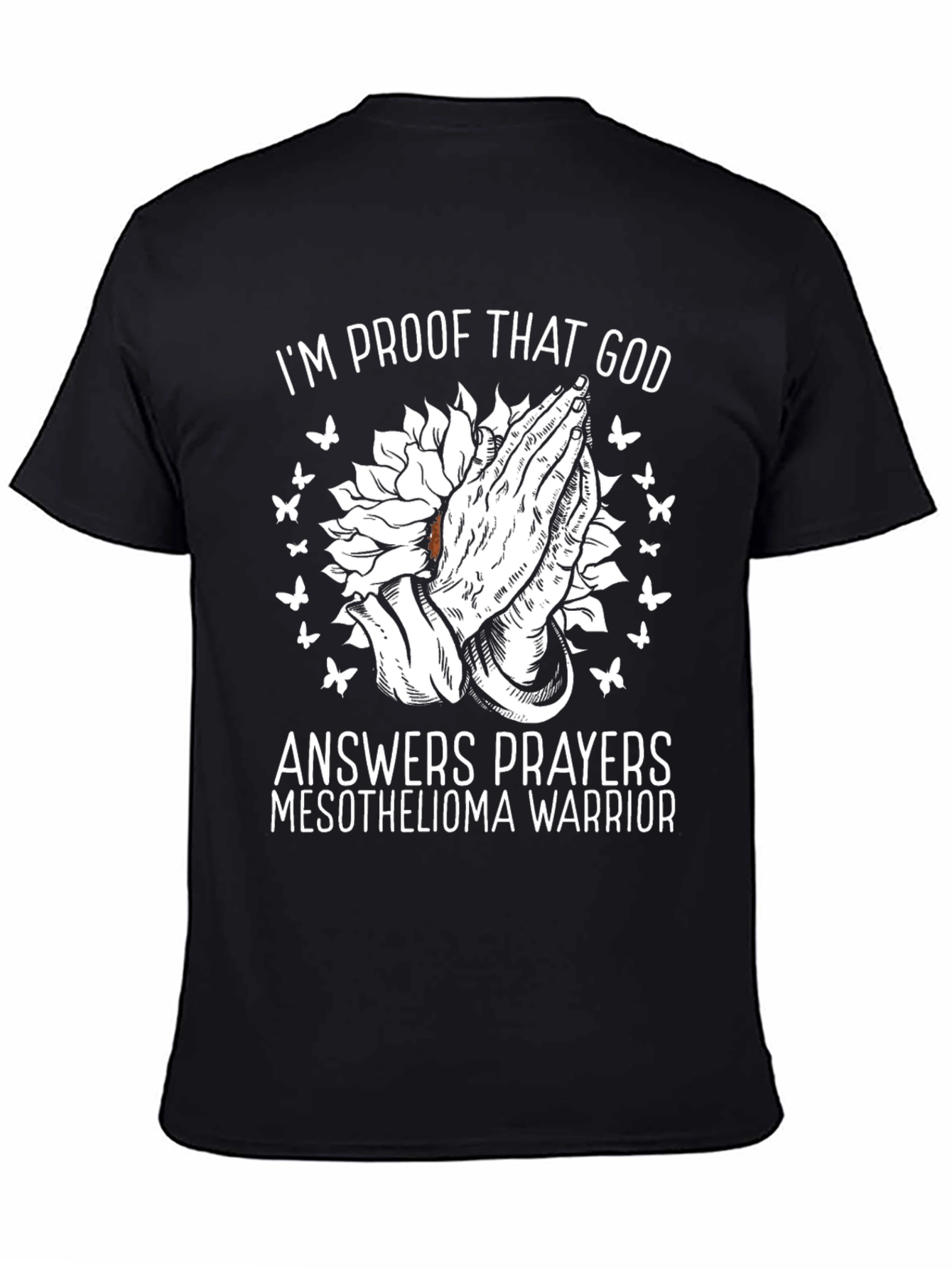 Im Proof God Answers Prayers Warrior T-Shirt
