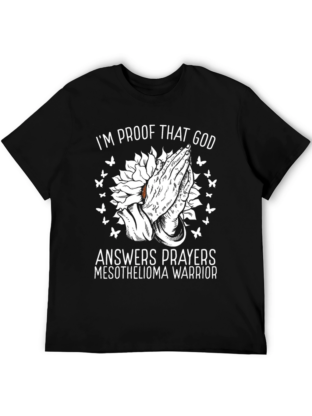 Im Proof God Answers Prayers Warrior T-Shirt