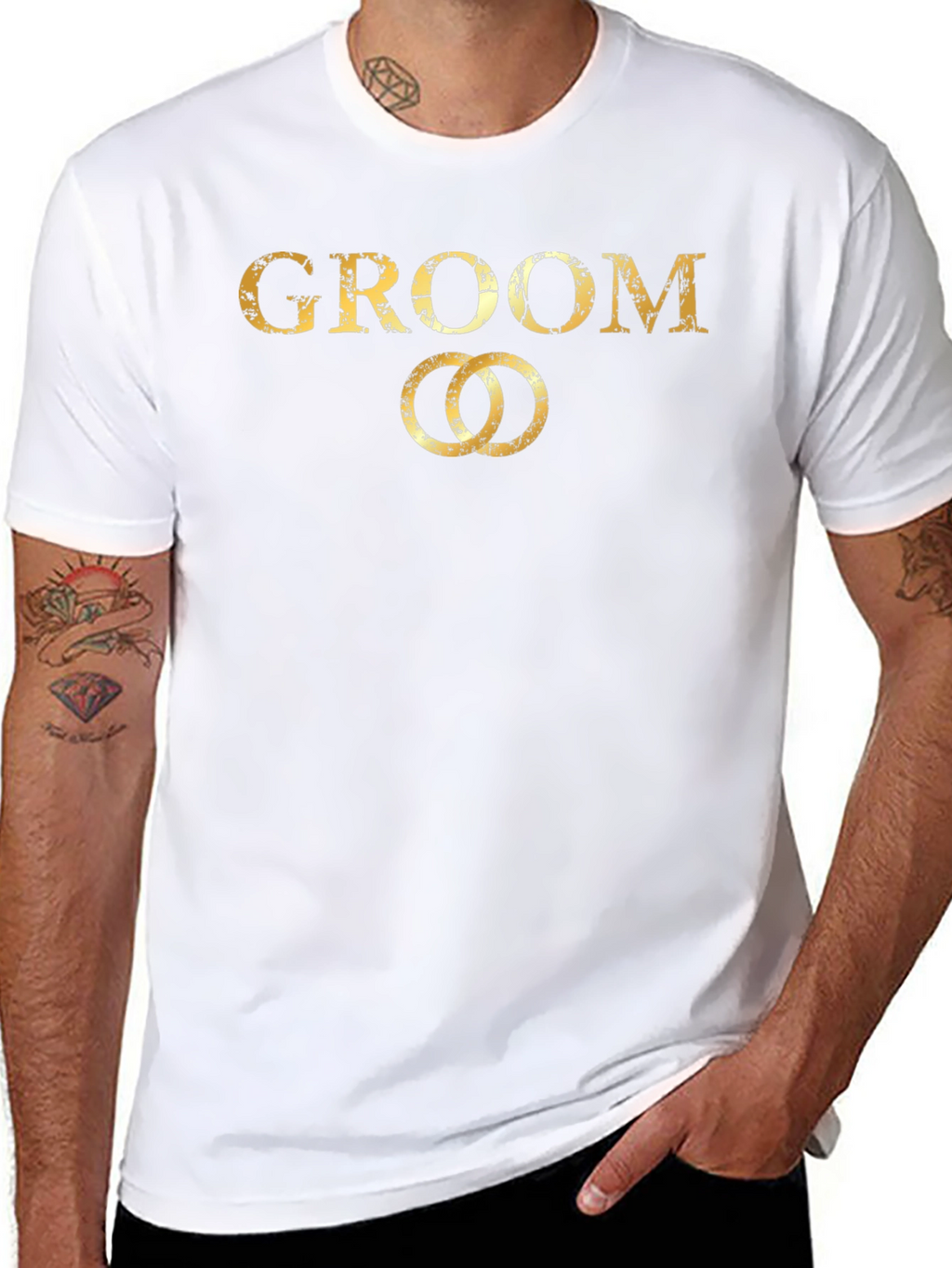Groom Wedding Ring T-Shirt