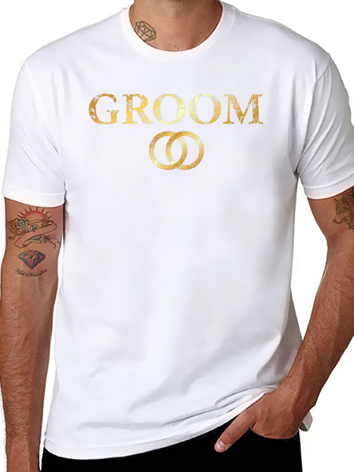 Groom Wedding Ring T-Shirt