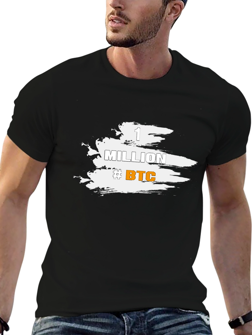 1 Million BTC Crypto T-Shirt - Bitcoin Fan Apparel