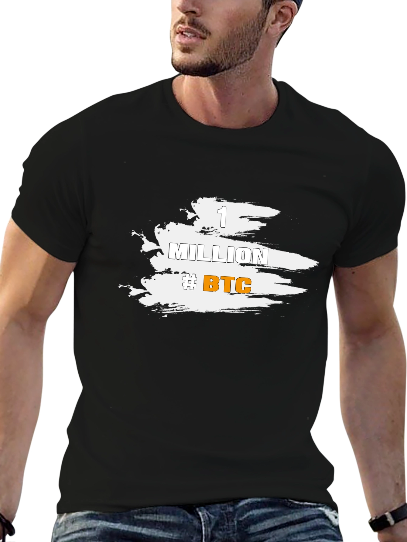 1 Million BTC Crypto T-Shirt - Bitcoin Fan Apparel