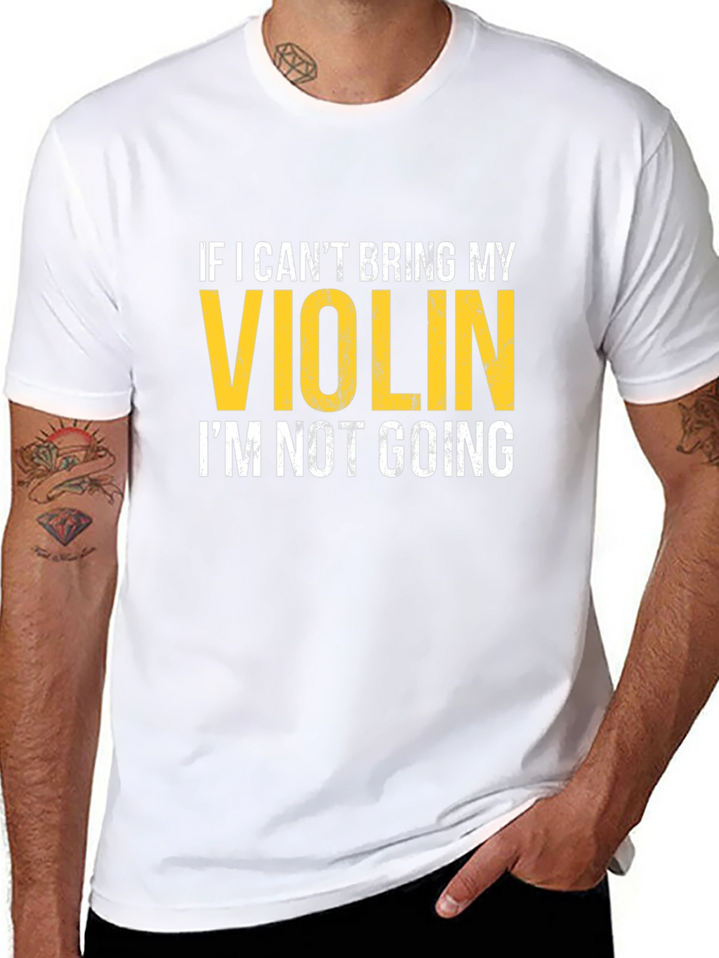 Violin Lovers T-Shirt: If I Cant Bring My Violin