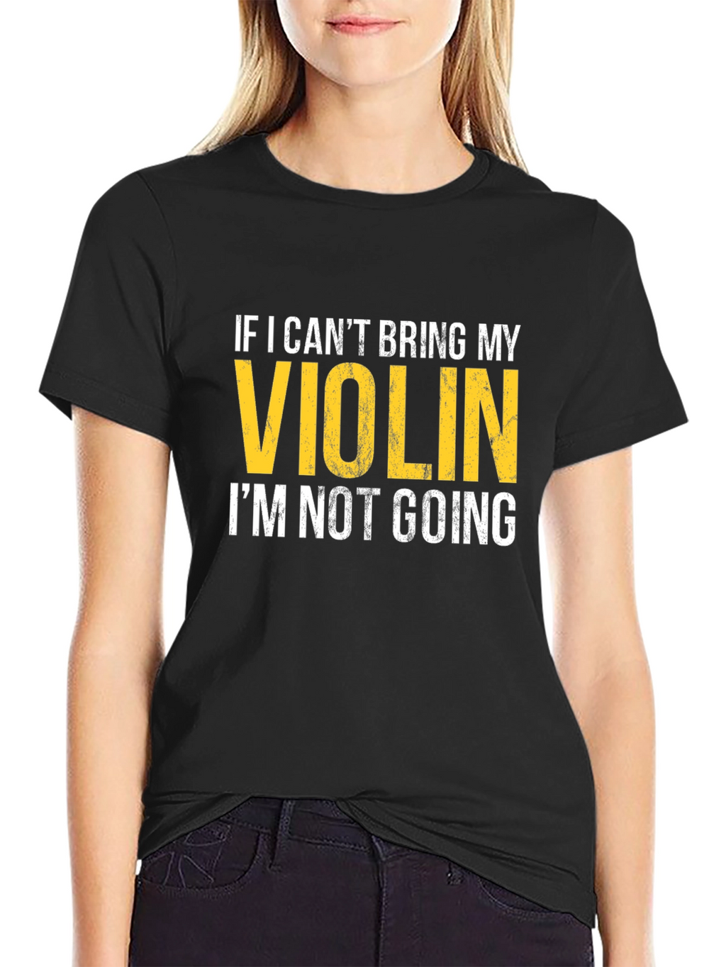 Violin Lovers T-Shirt: If I Cant Bring My Violin