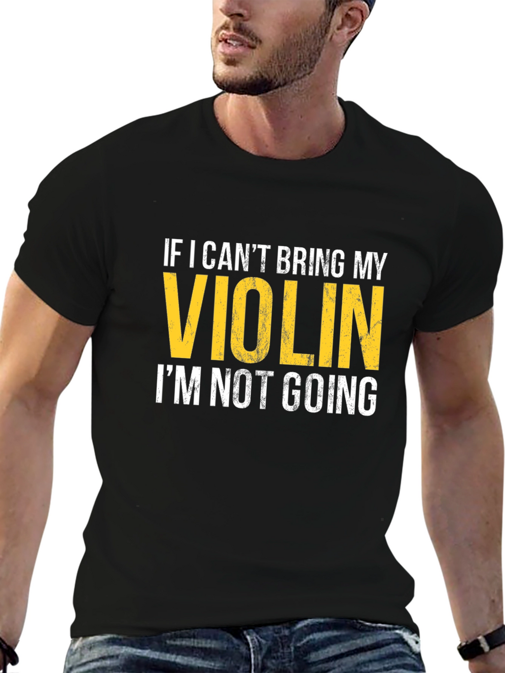 Violin Lovers T-Shirt: If I Cant Bring My Violin