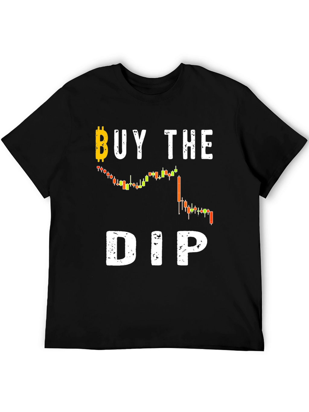 Buy The Dip Crypto T-Shirt - Black Cotton Tee