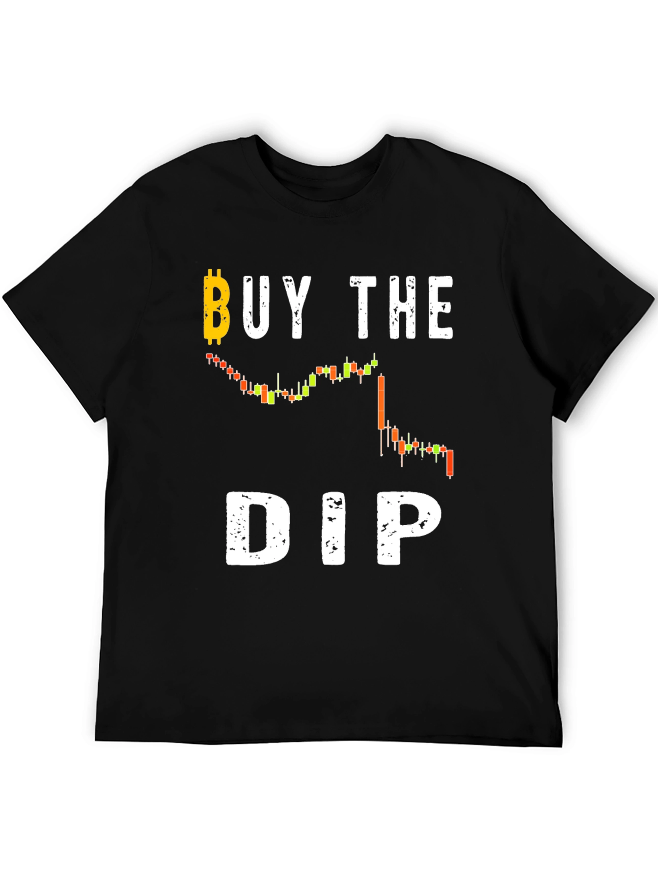 Buy The Dip Crypto T-Shirt - Black Cotton Tee