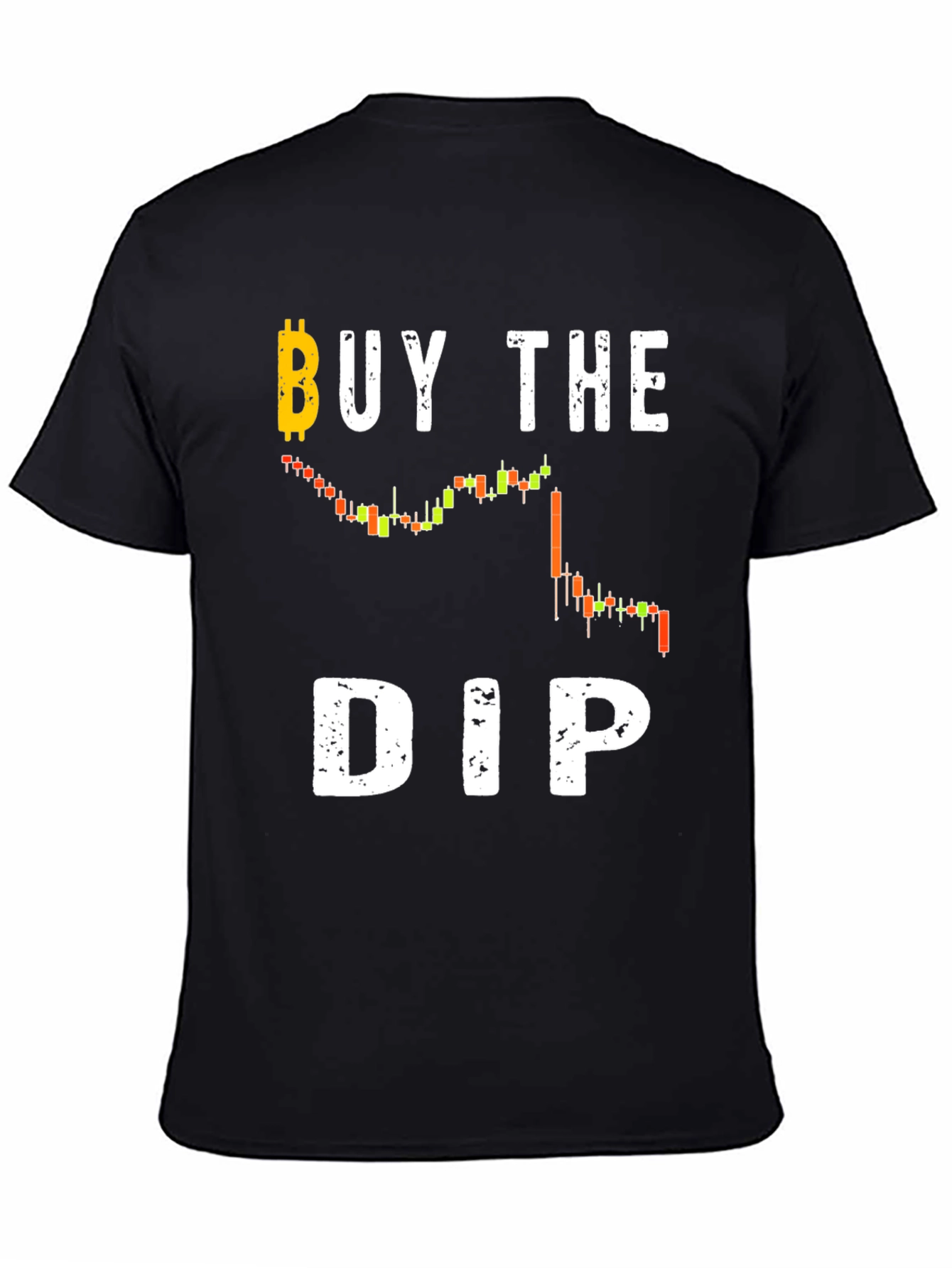 Buy The Dip Crypto T-Shirt - Black Cotton Tee