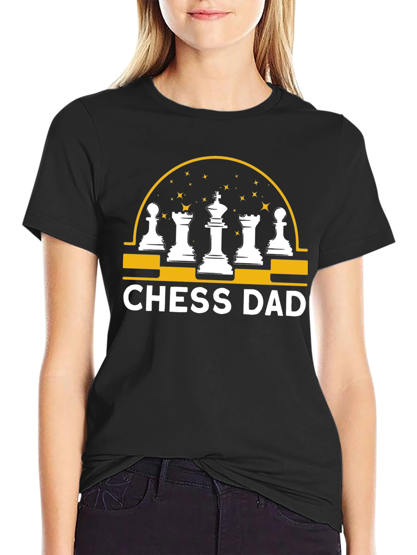 Chess Dad Graphic T-Shirt - Gift for Chess Players