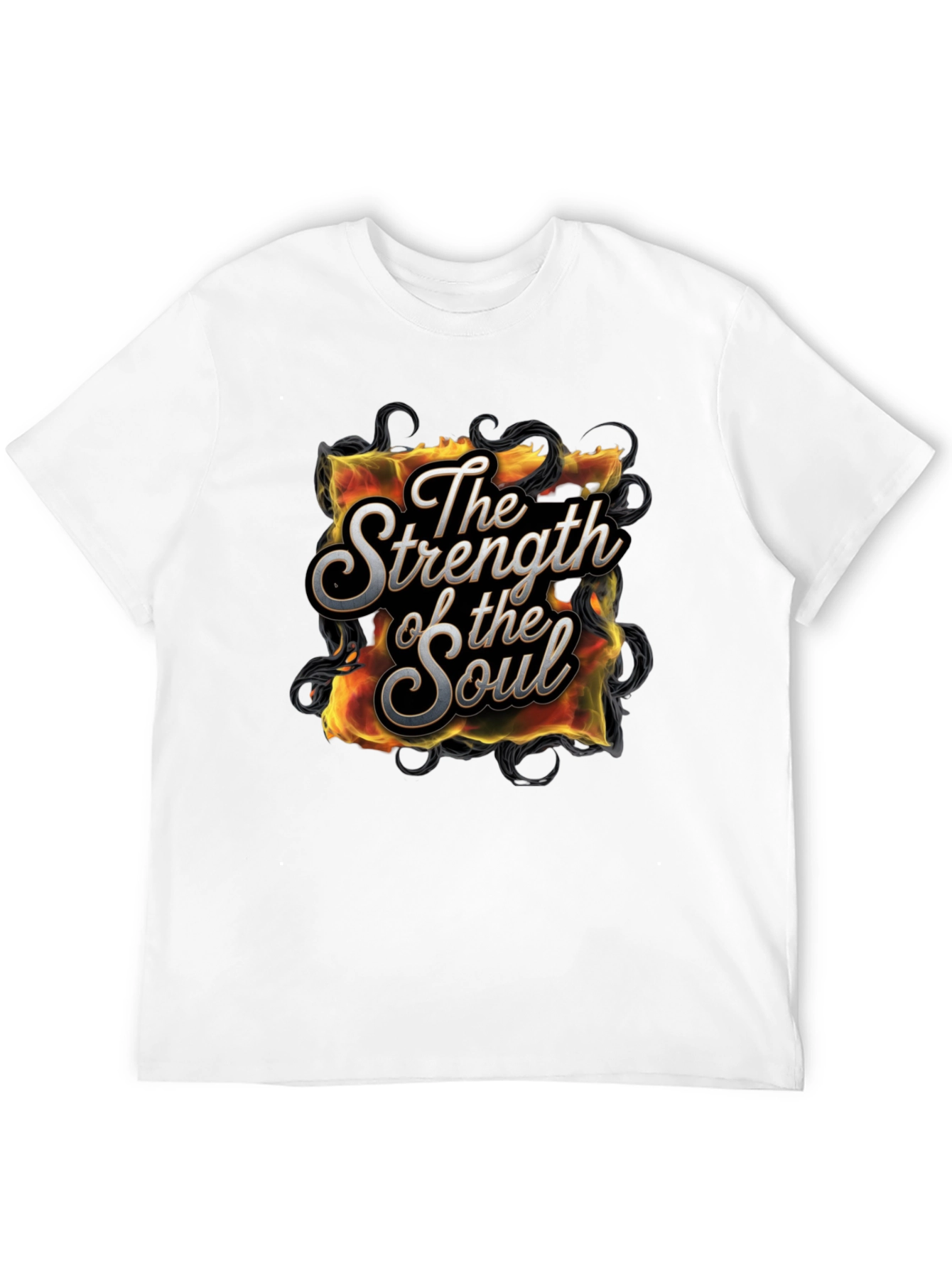 Strength of the Soul Graphic T-Shirt - Black