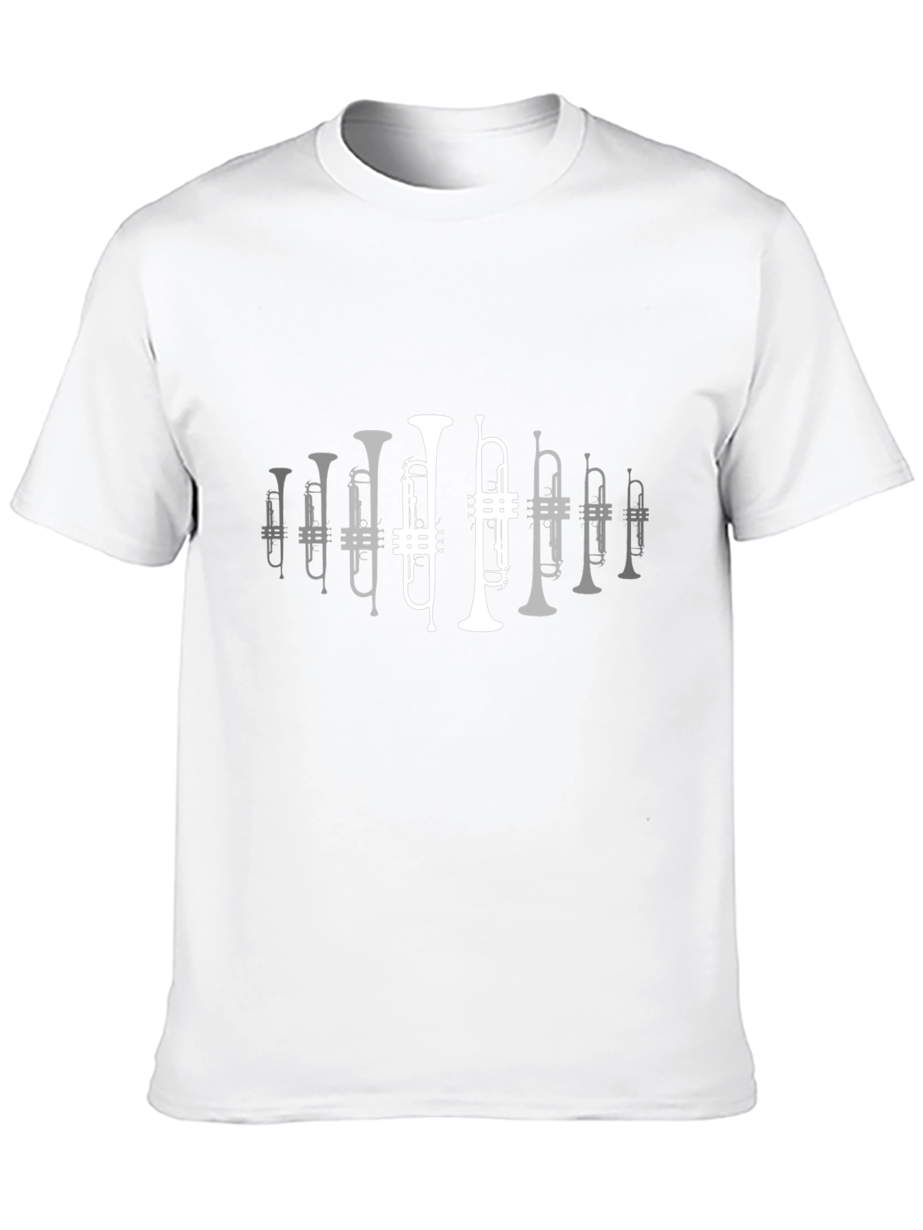 Trumpet Graphic T-Shirt - Musical Instrument Tee