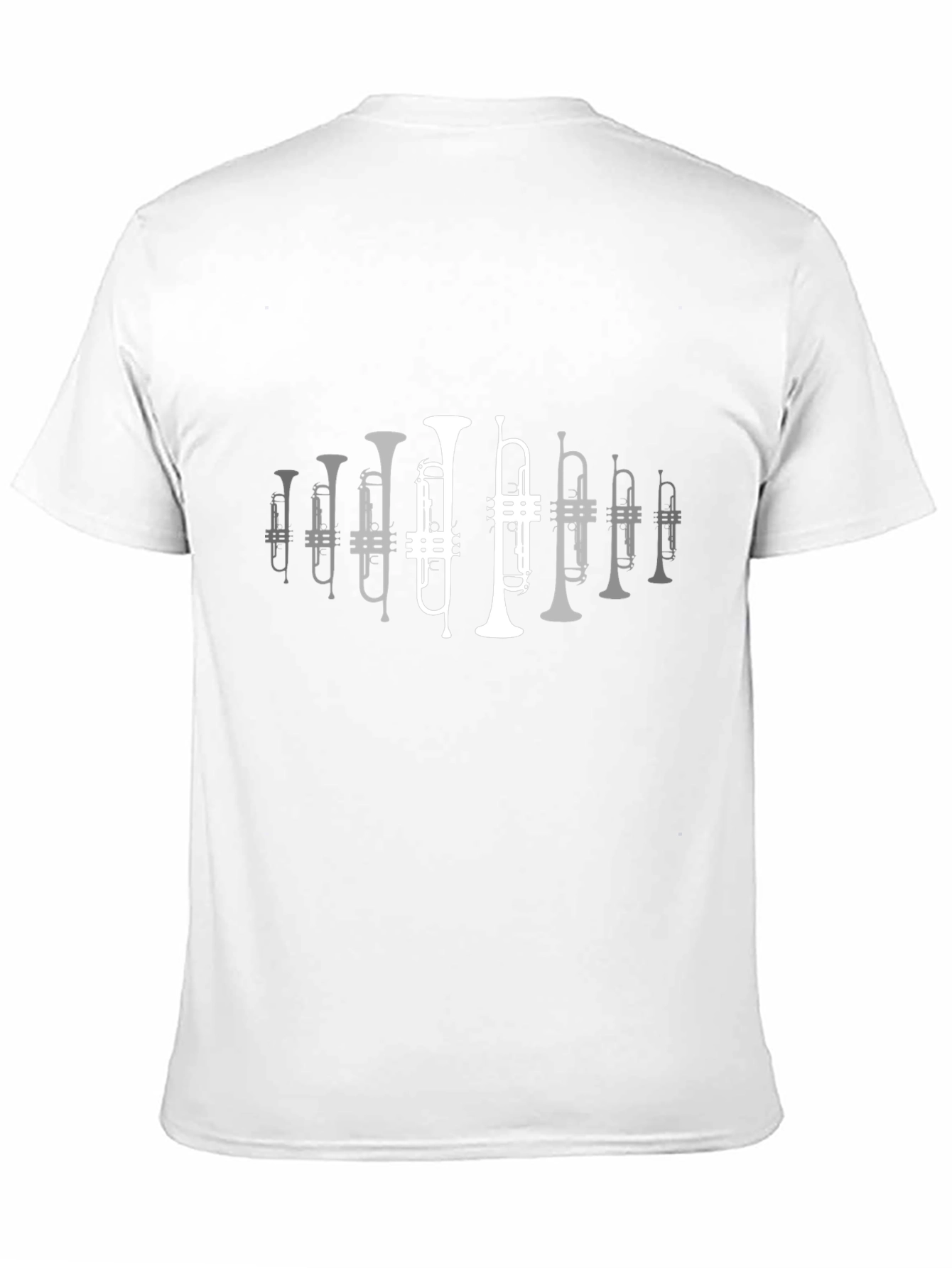 Trumpet Graphic T-Shirt - Musical Instrument Tee