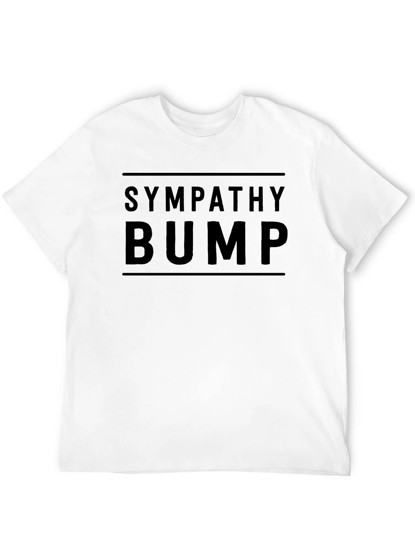 Sympathy Bump Graphic Tee - Trendy Comfort Fit