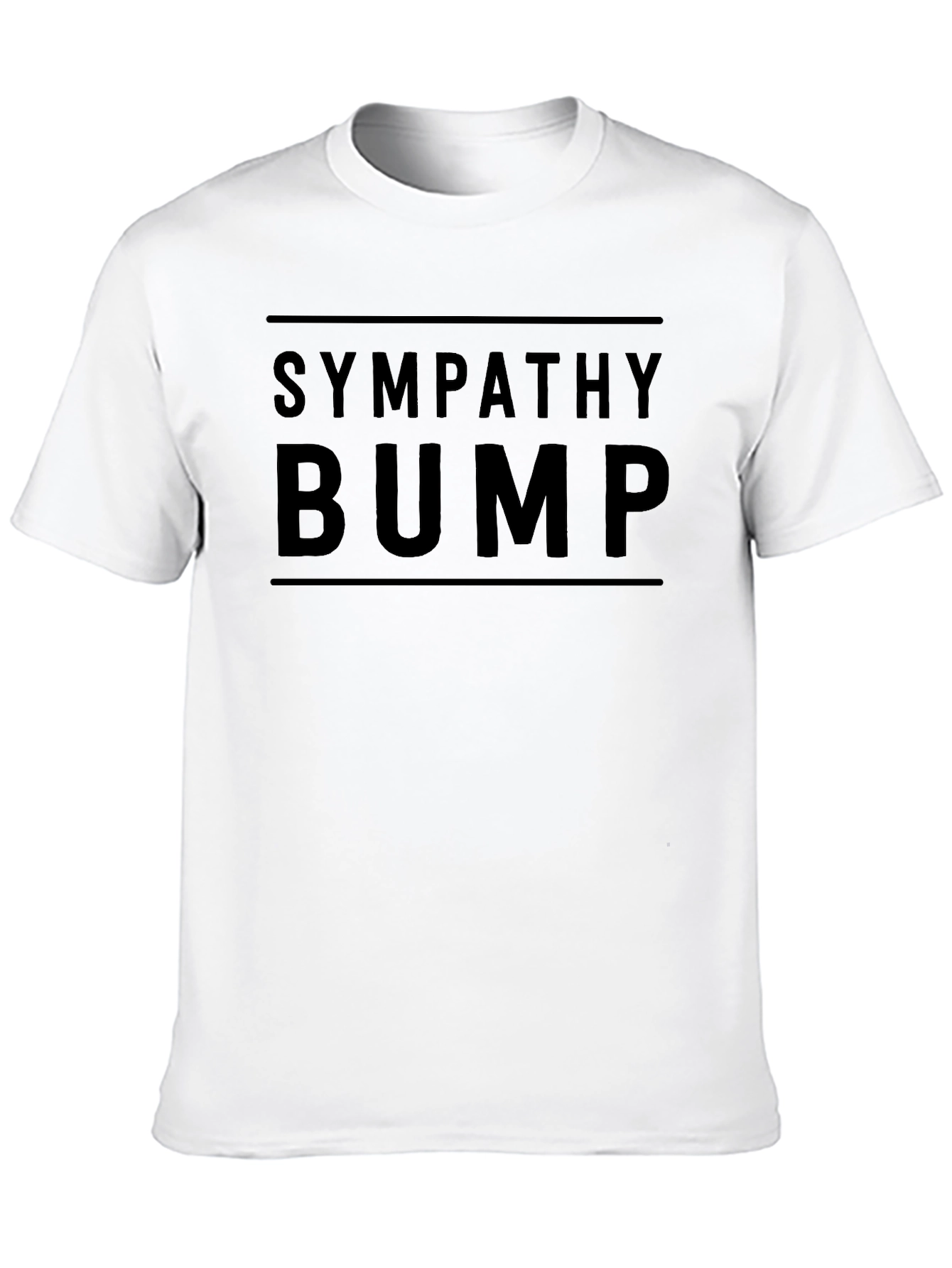 Sympathy Bump Graphic Tee - Trendy Comfort Fit