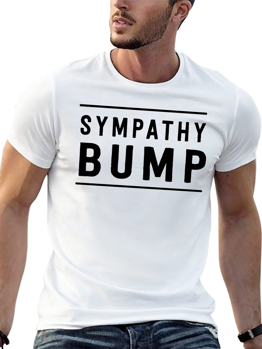 Sympathy Bump Graphic Tee - Trendy Comfort Fit