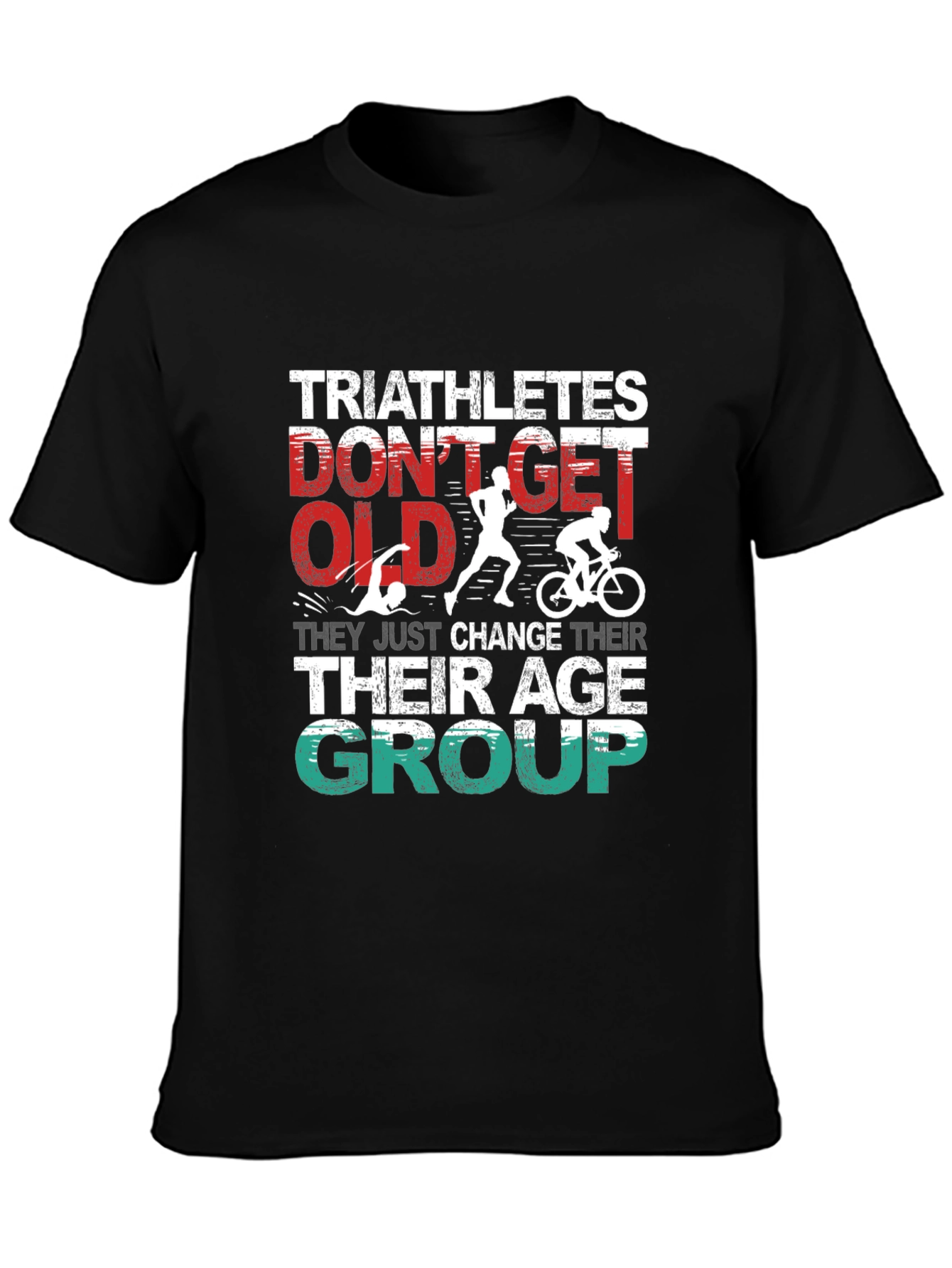 Triathlete Age Group Change T-Shirt