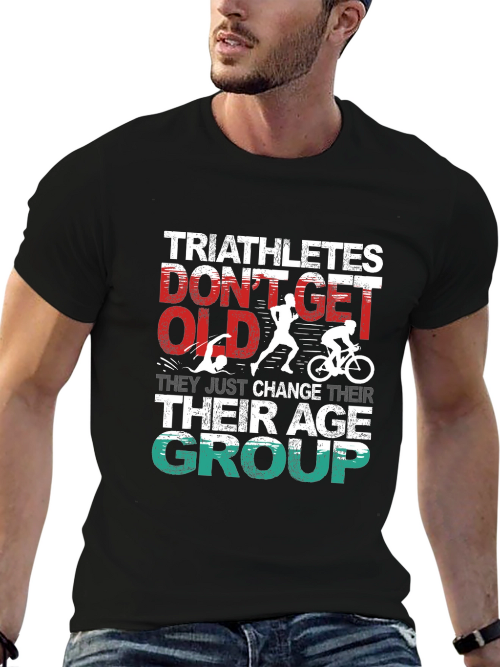 Triathlete Age Group Change T-Shirt