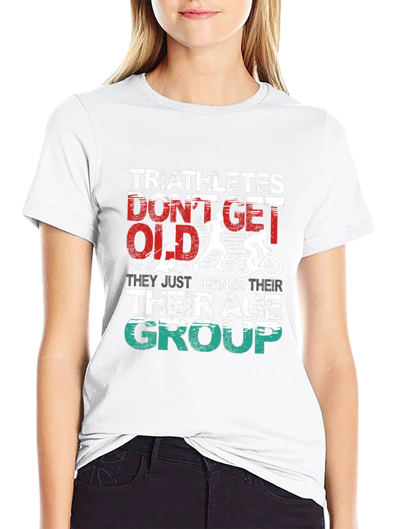 Triathlete Age Group Change T-Shirt