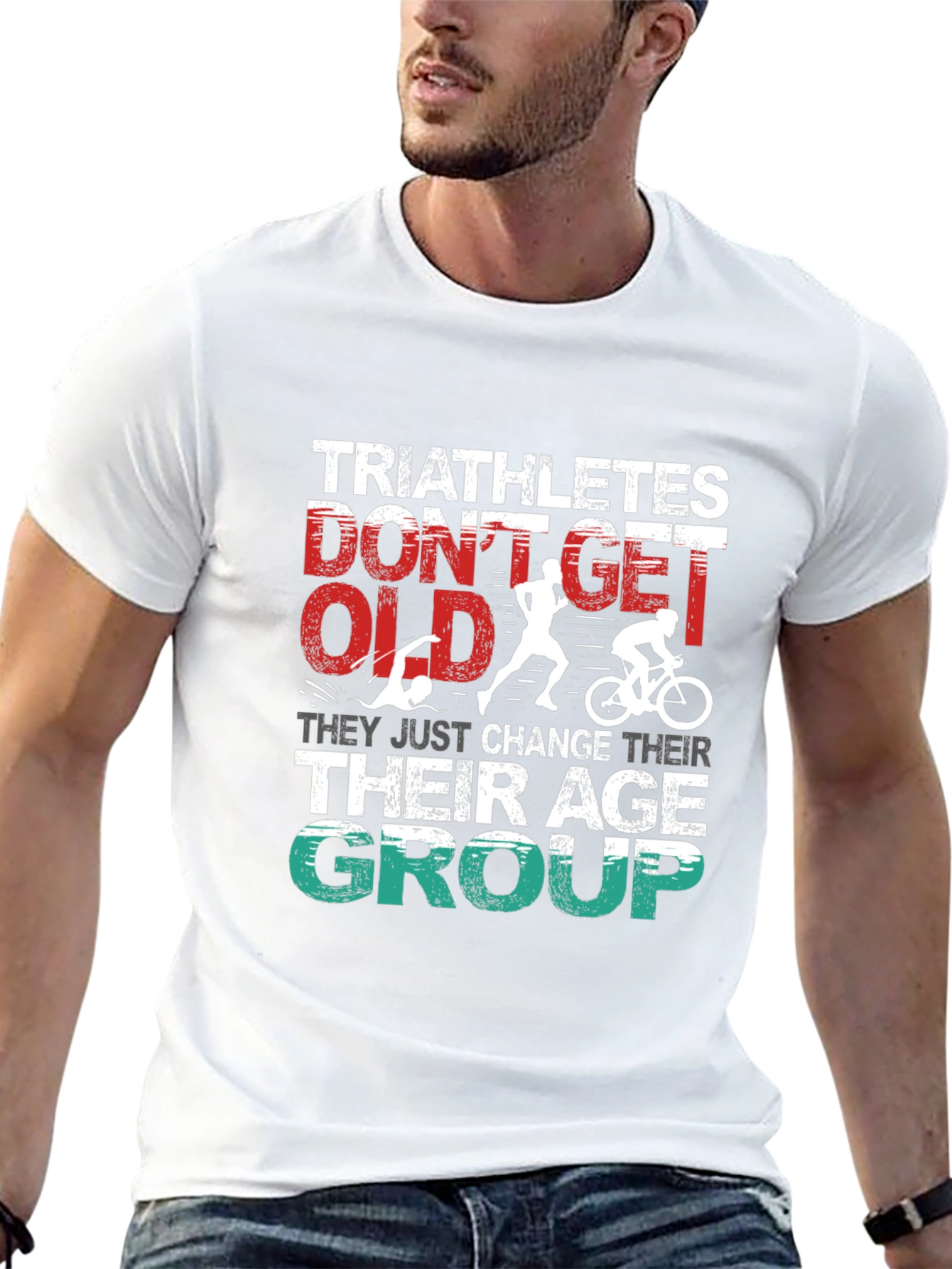 Triathlete Age Group Change T-Shirt