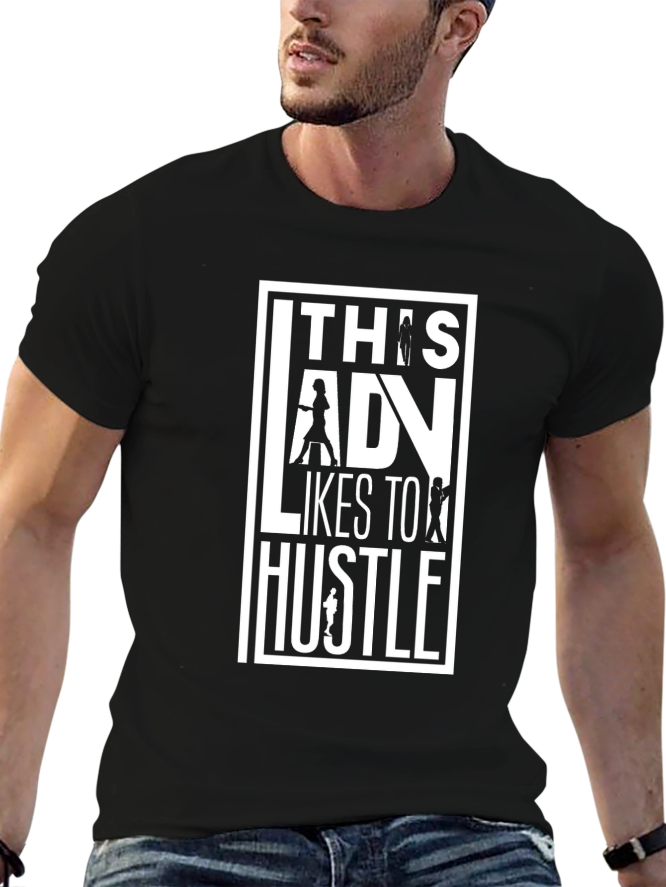 This Lady Likes To Hustle T-Shirt