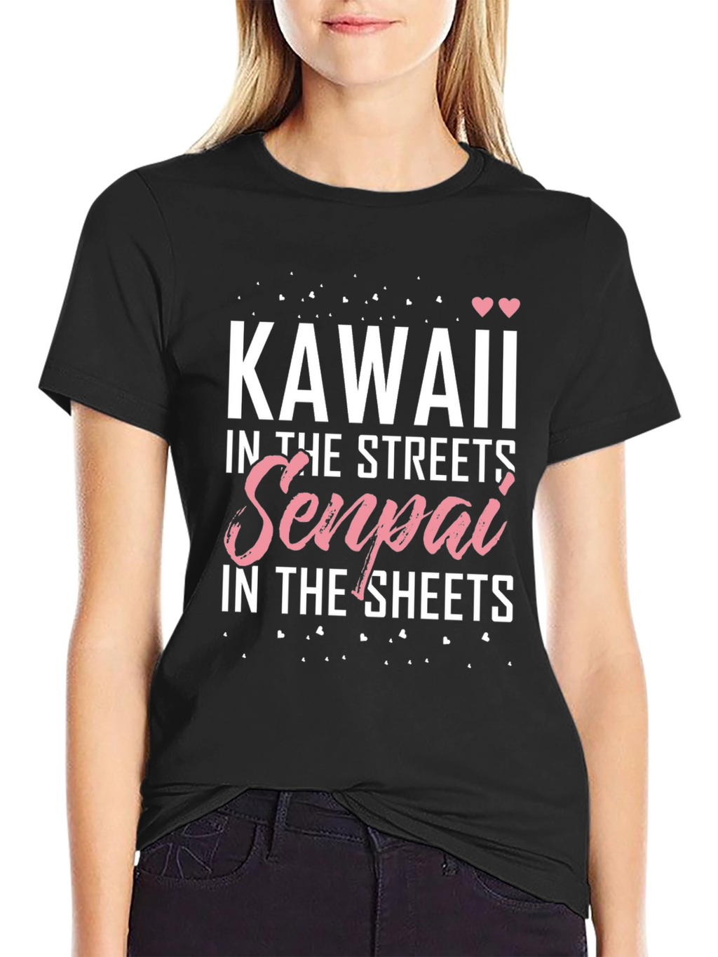 Kawaii Senpai Tee - Street Style Anime T-Shirt