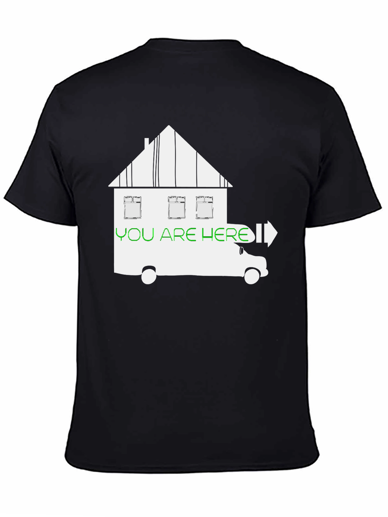You Are Here T-Shirt - Moving House Humor