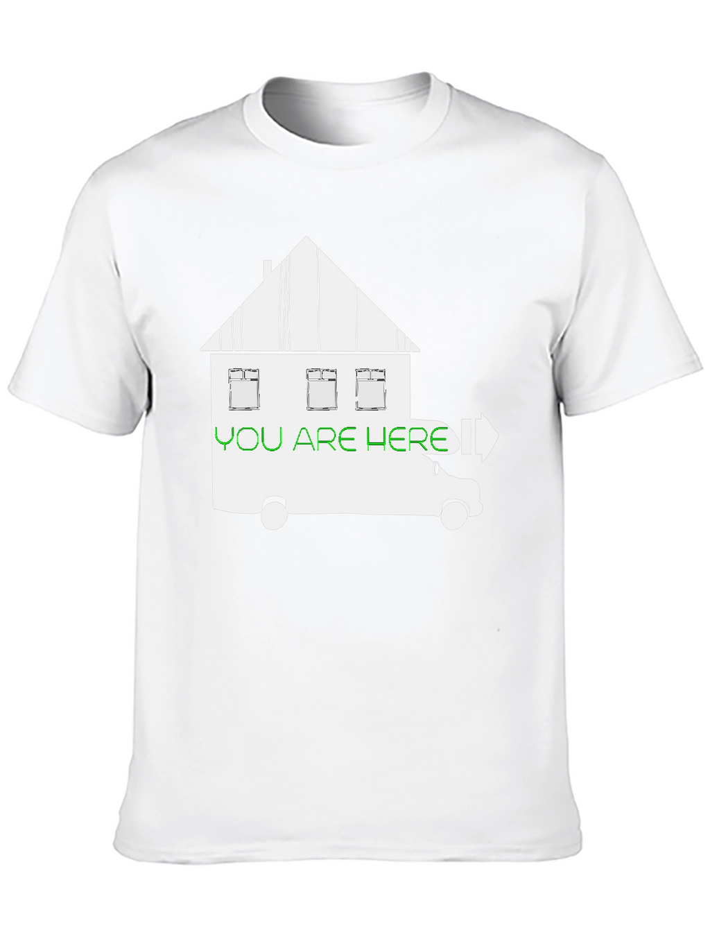 You Are Here T-Shirt - Moving House Humor