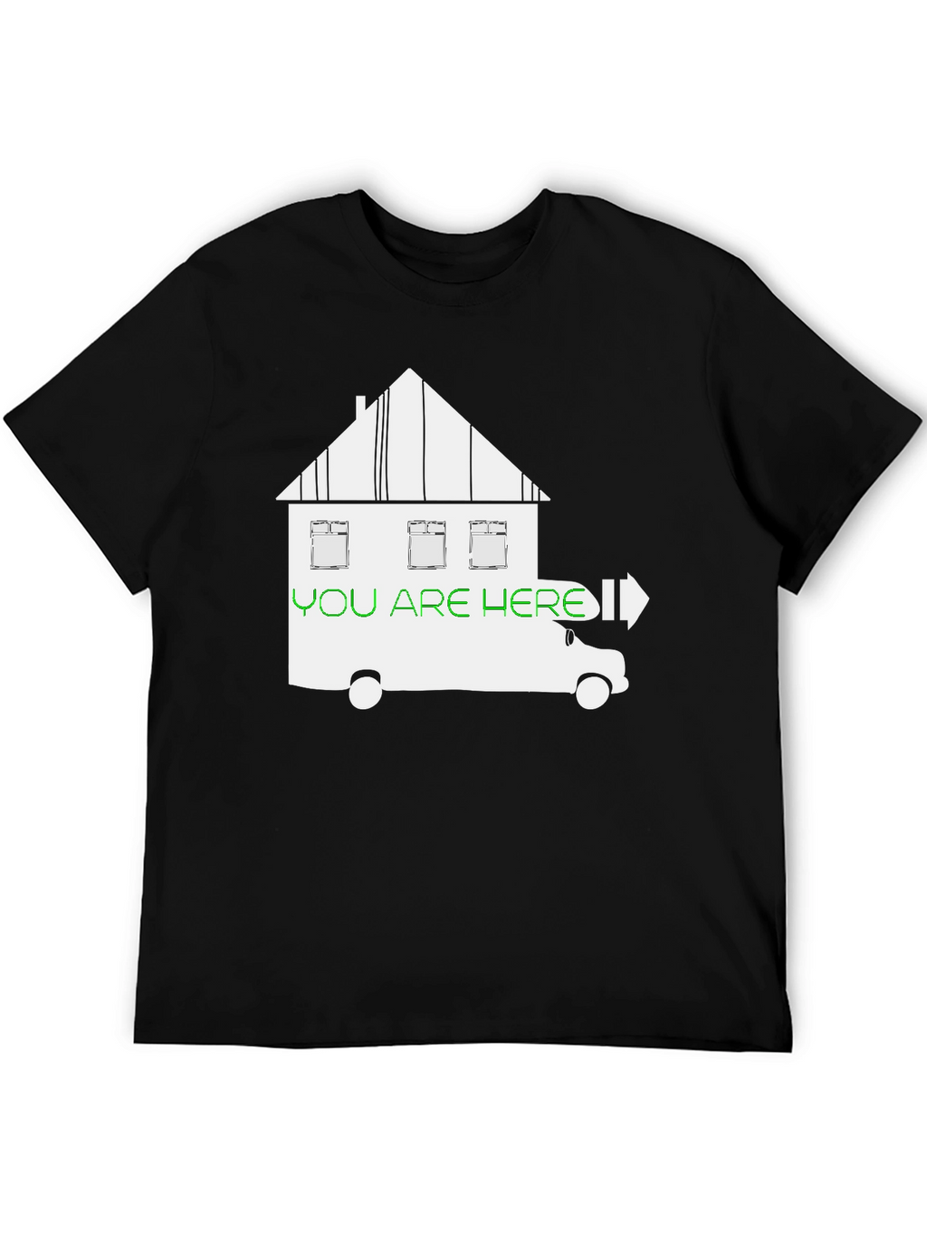 You Are Here T-Shirt - Moving House Humor