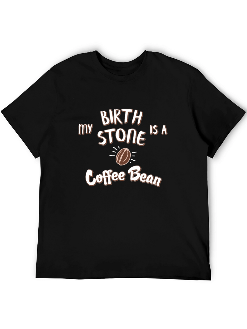 Coffee Bean Birthstone T-Shirt - Unisex Graphic Tee