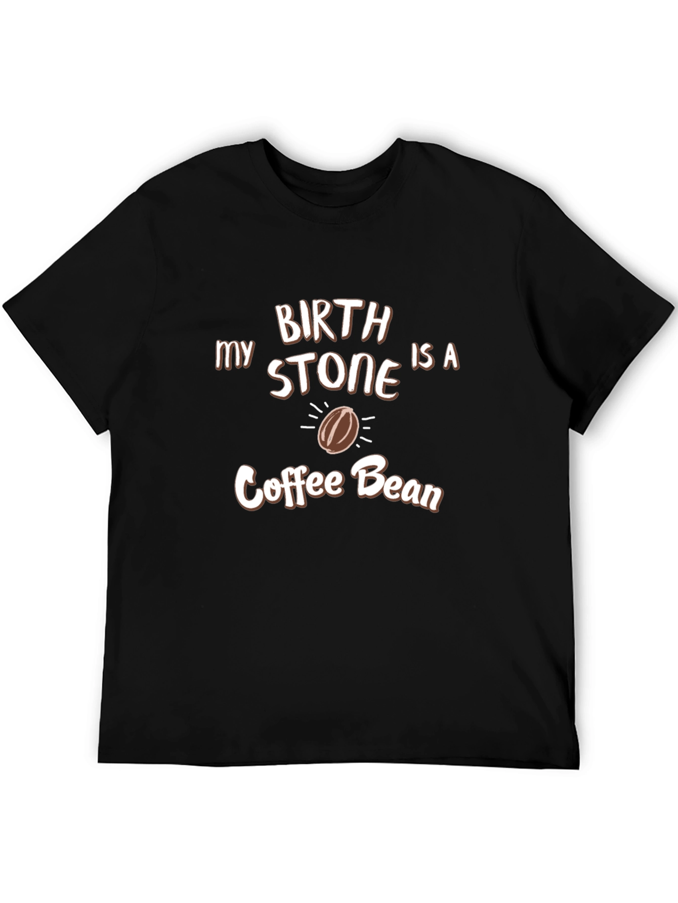 Coffee Bean Birthstone T-Shirt - Unisex Graphic Tee