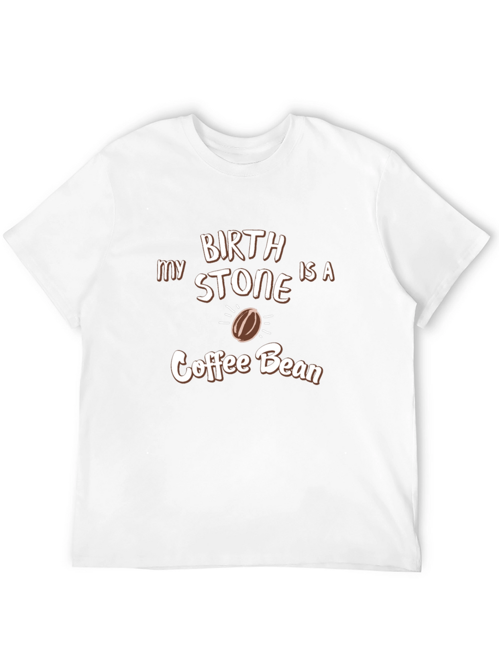 Coffee Bean Birthstone T-Shirt - Unisex Graphic Tee