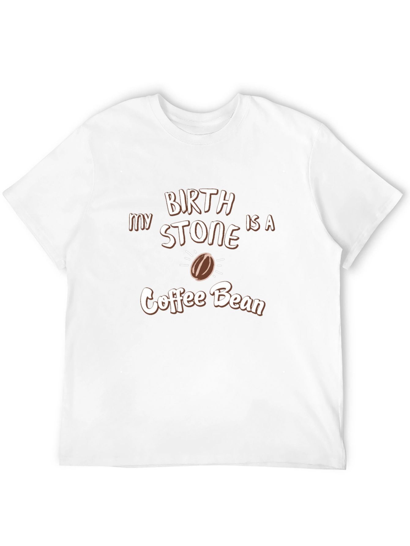 Coffee Bean Birthstone T-Shirt - Unisex Graphic Tee