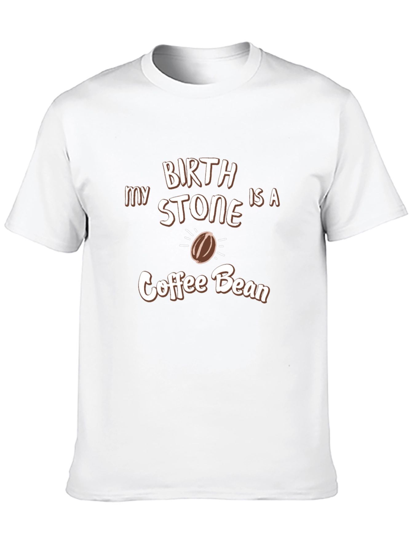 Coffee Bean Birthstone T-Shirt - Unisex Graphic Tee