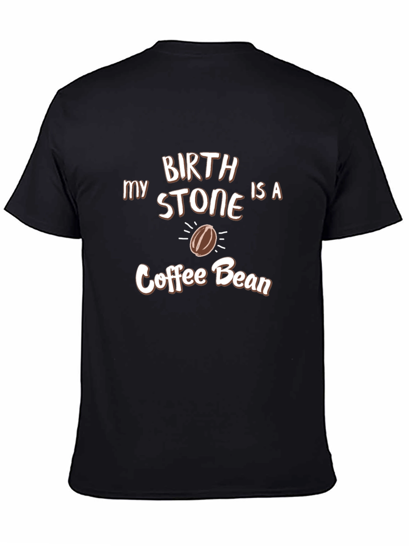 Coffee Bean Birthstone T-Shirt - Unisex Graphic Tee