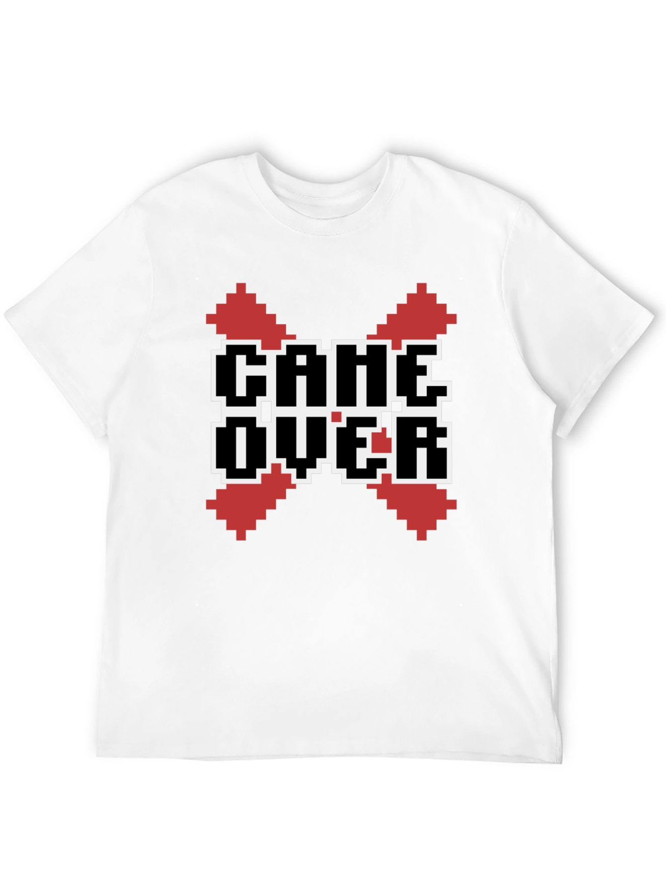 Game Over Pixel Art T-Shirt - Retro Gamer Style