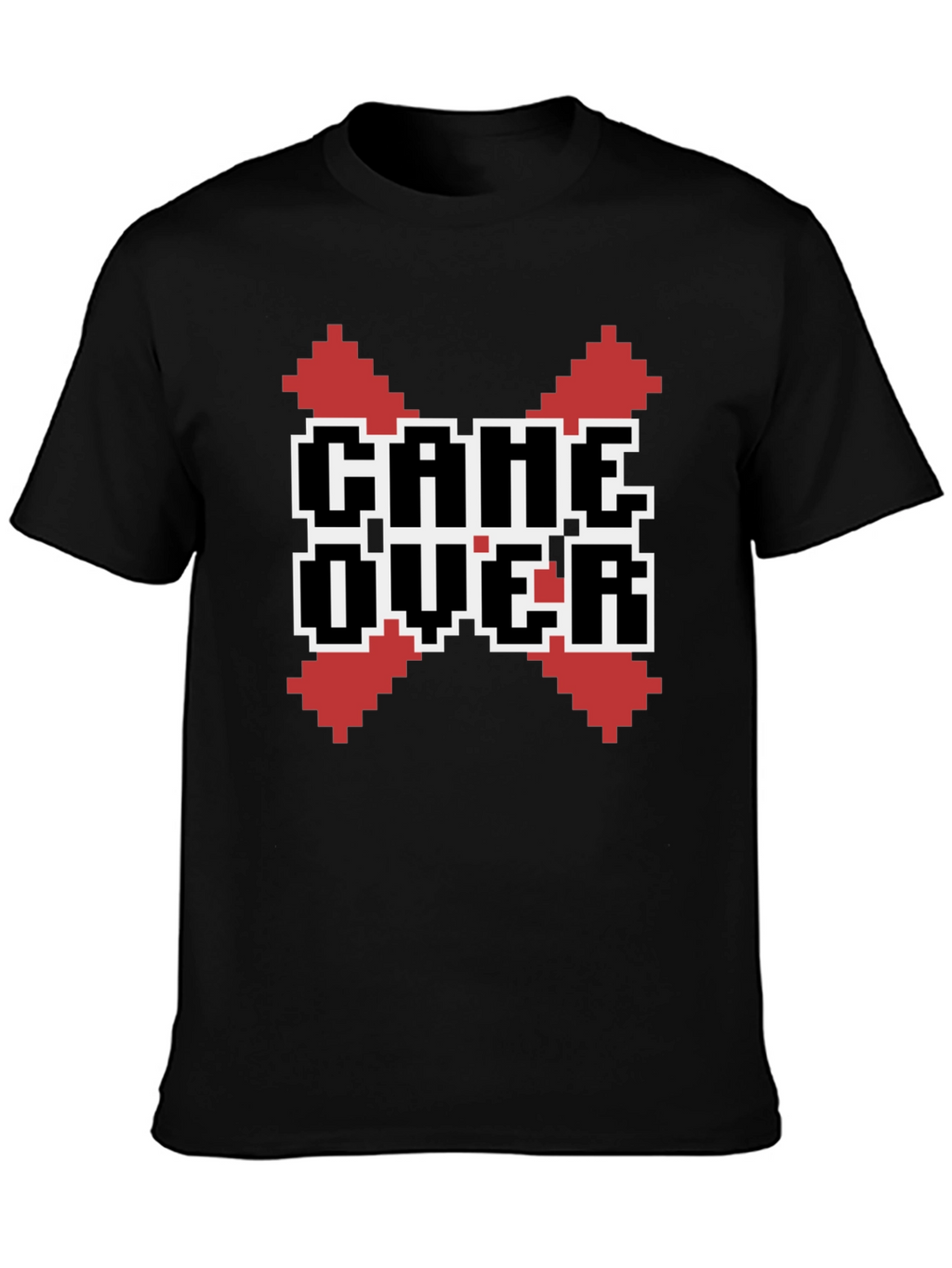 Game Over Pixel Art T-Shirt - Retro Gamer Style