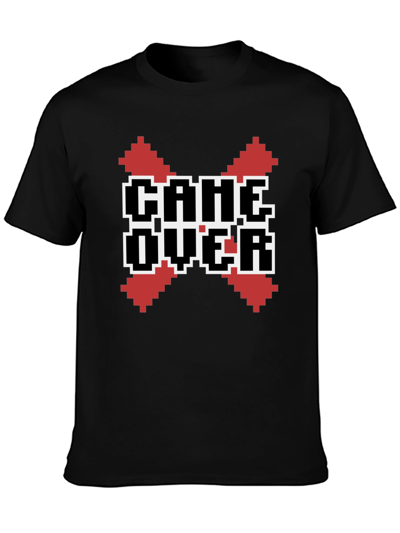 Game Over Pixel Art T-Shirt - Retro Gamer Style