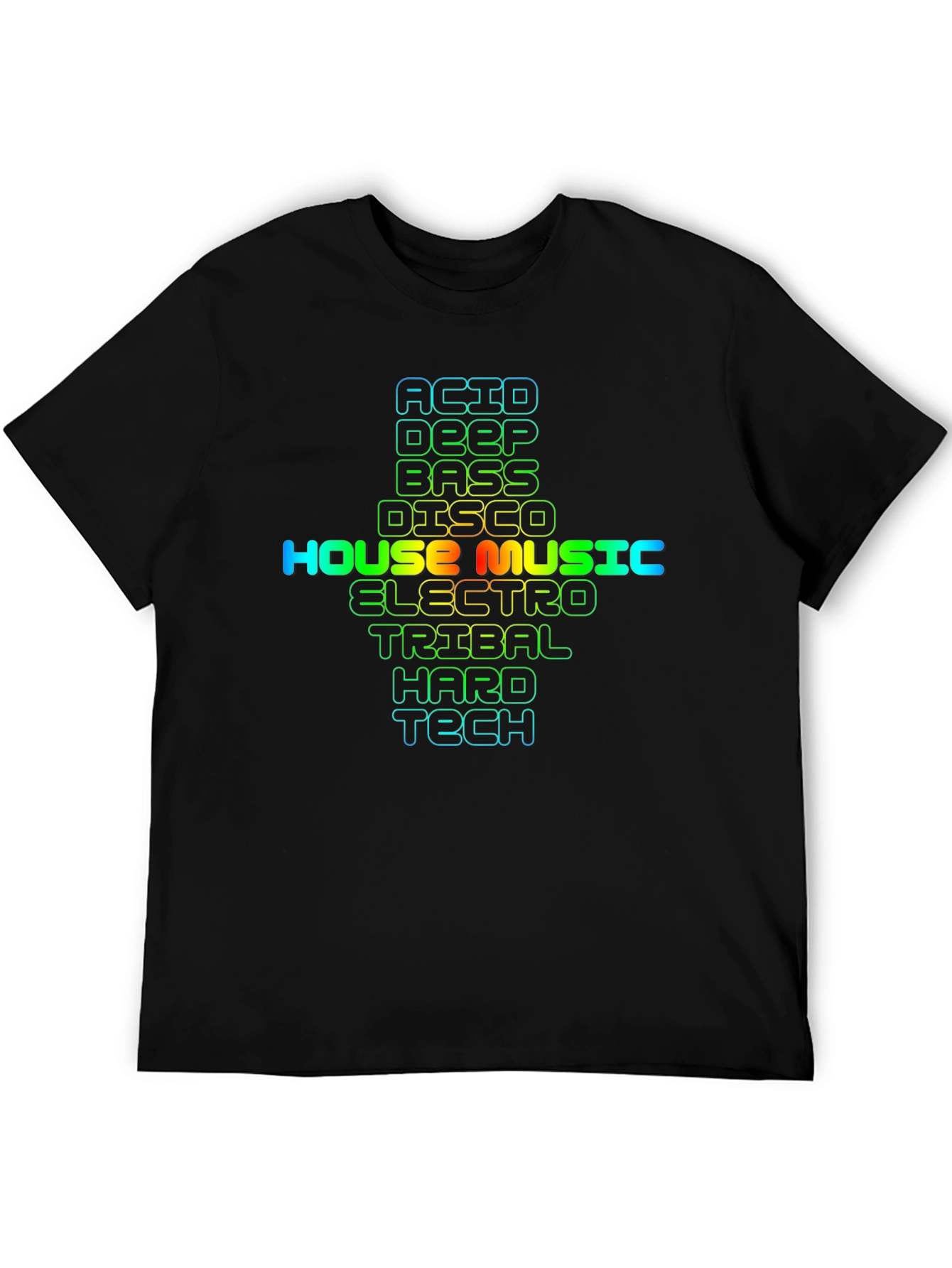 House Music T-Shirt - Acid Deep Disco & More