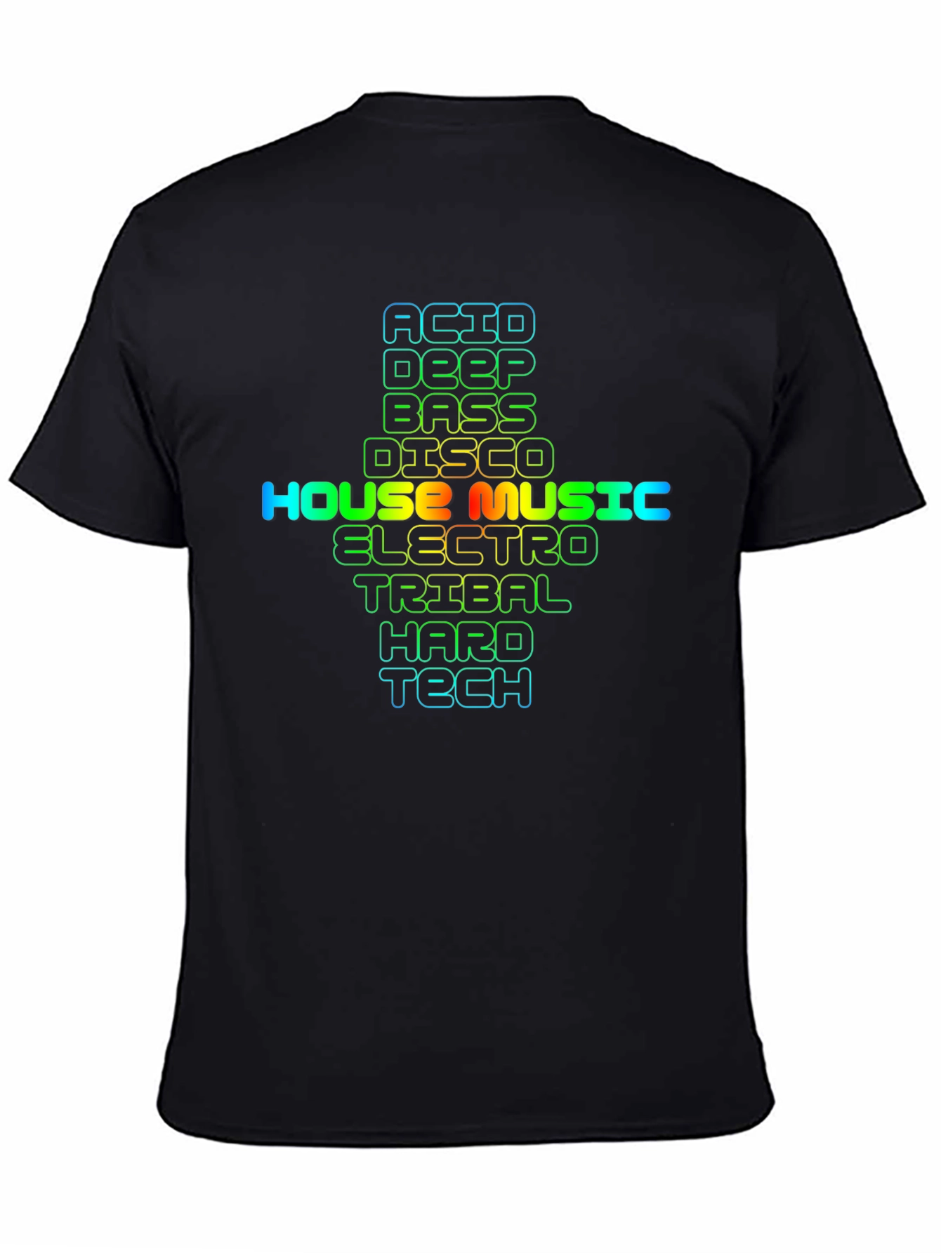 House Music T-Shirt - Acid Deep Disco & More