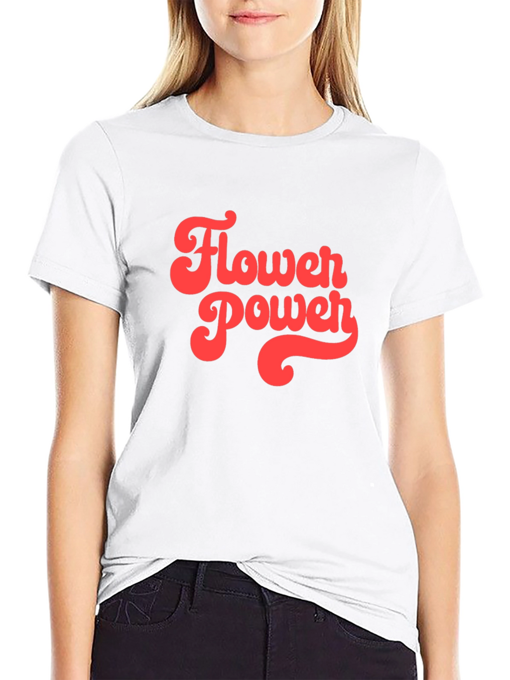 Flower Power Retro T-Shirt